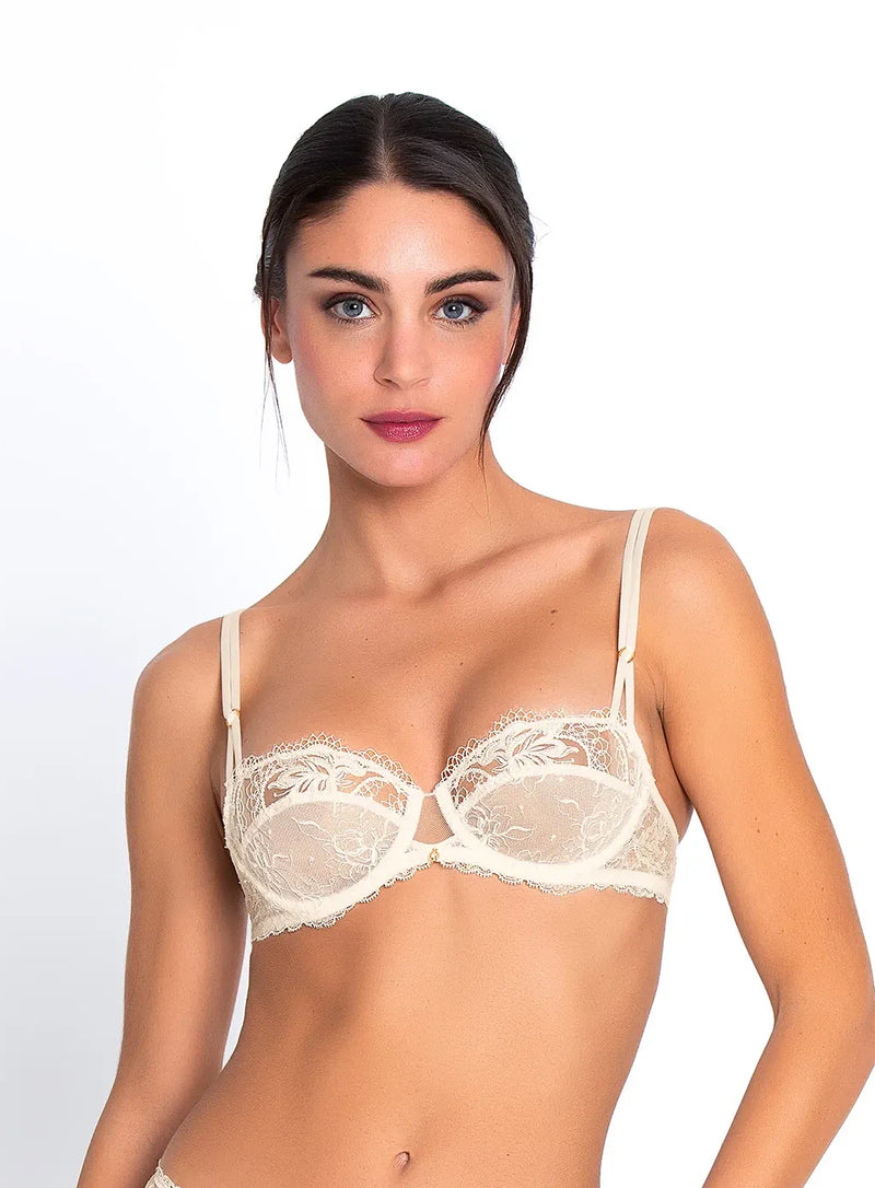 Lise Charmel - Princesse Iris Half Cup Bra Ecru Nacre