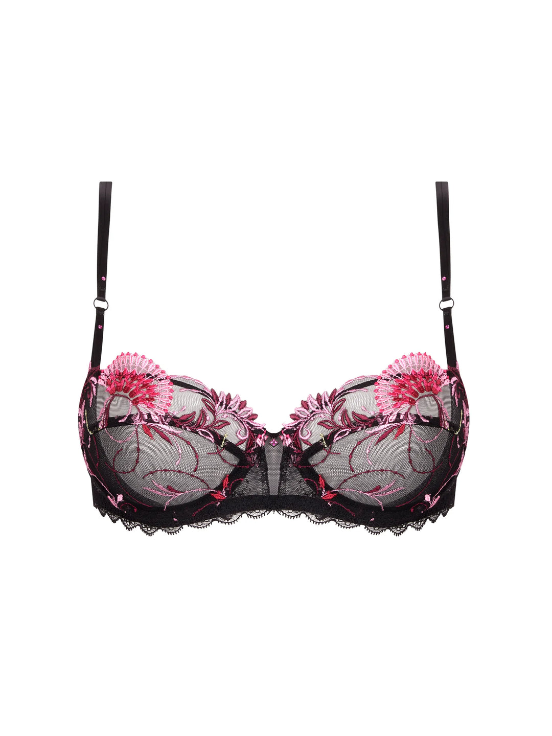 Lise Charmel - Floraison Passion Half Cup Bra Safran Rose