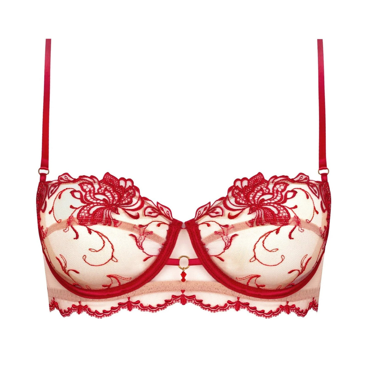 Lise Charmel - Eblouissant Eros Half Cup Bra Nude Solaire