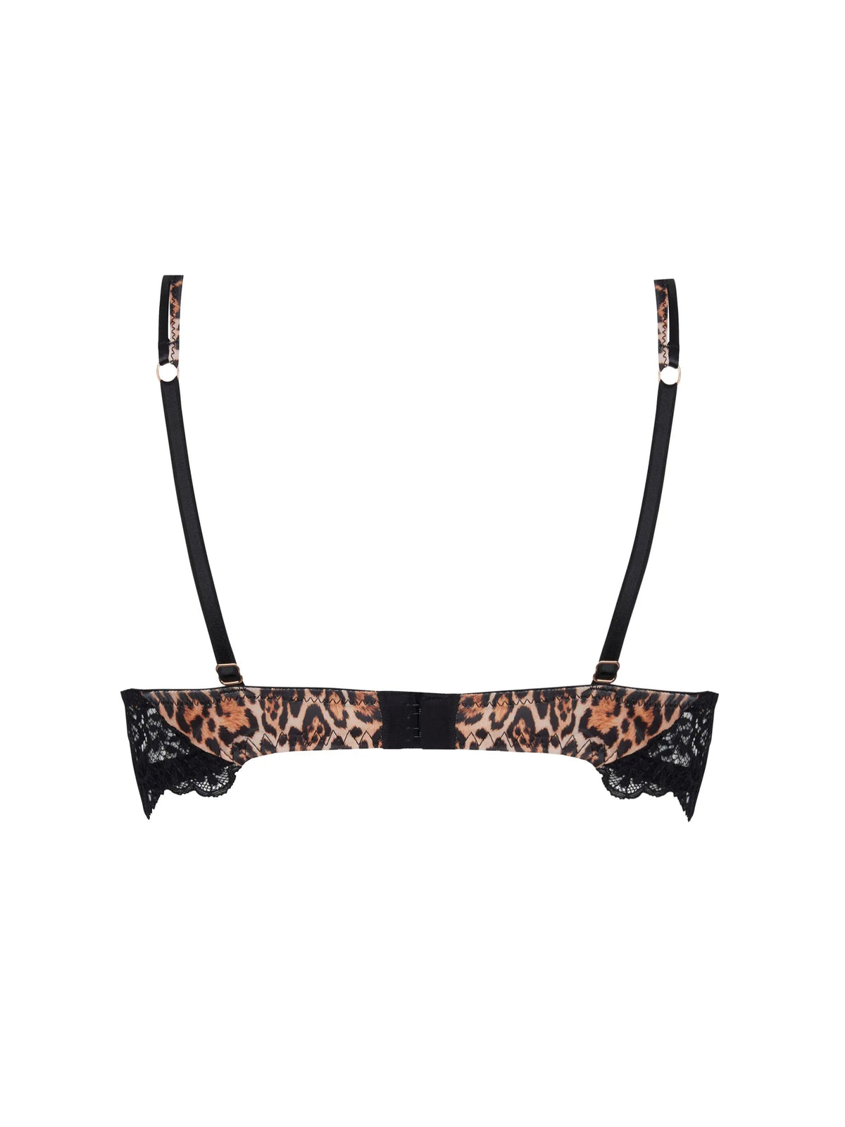 Lise Charmel - Fauve Amour Half Cup Plunge Bra Ambre Panthere