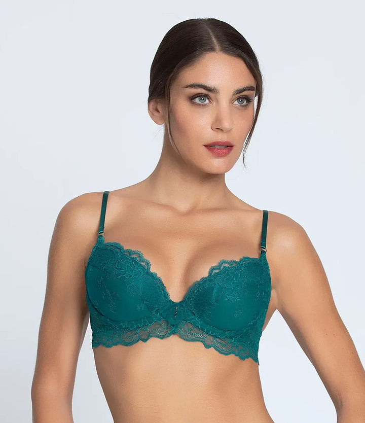 Lise Charmel - Sublime En Dentelle Push-Up Bra Vert Princesse