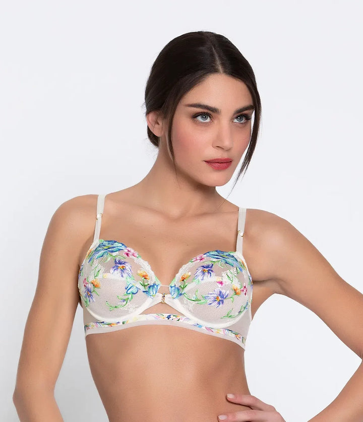 Lise Charmel - Baisers Legers Full Cup Bra Bleus Legers