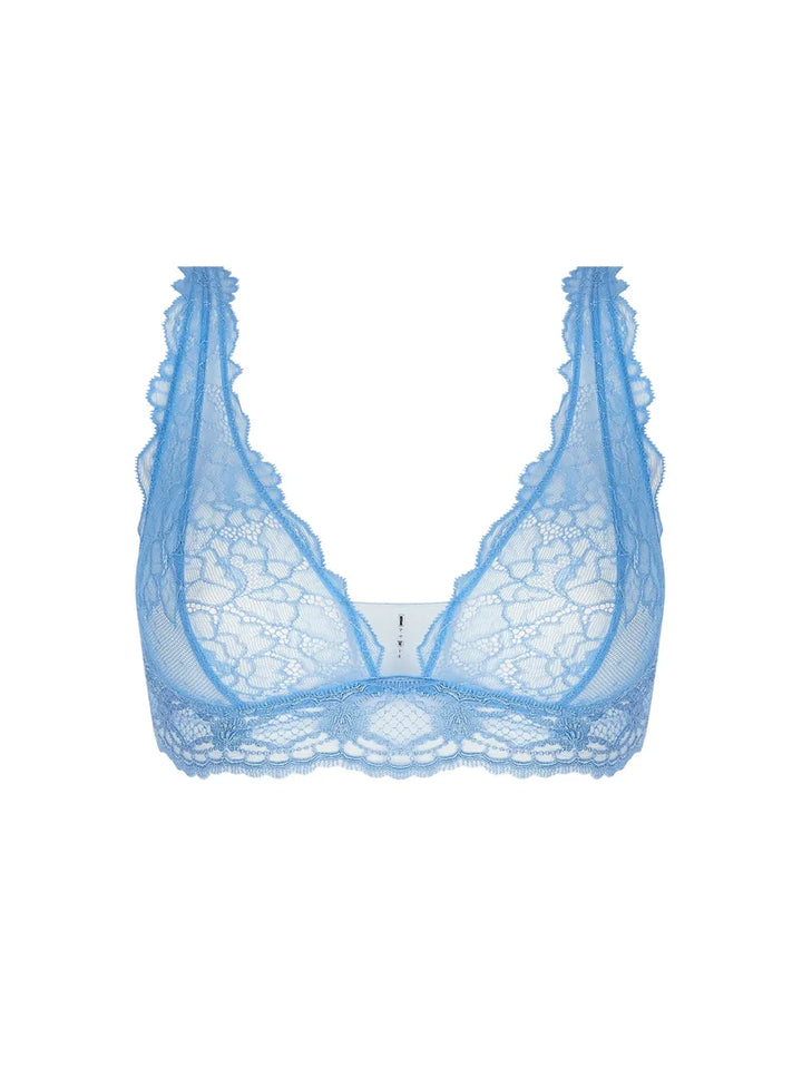 Lise Charmel - Sublime En Dentelle トライアングル ブラ Azur Lise Charmel - Sublime En Dentelle トライアングル ブラ Azur