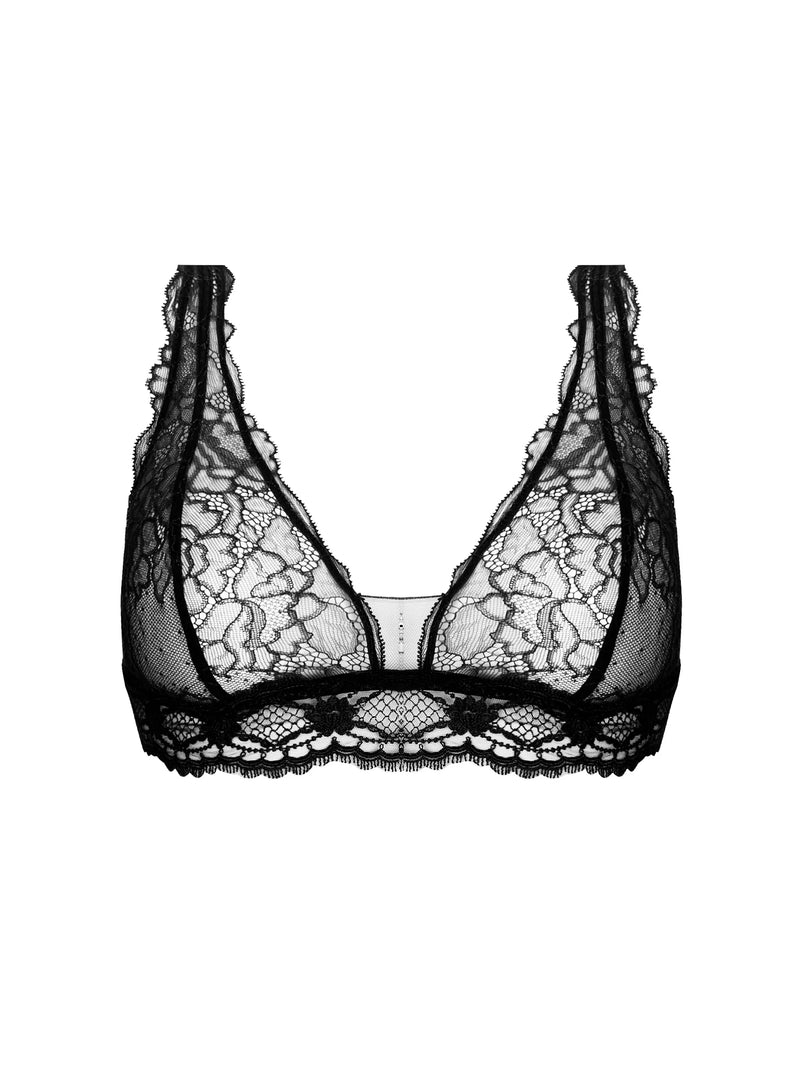 Lise Charmel - Sublime En Dentelle Non-Wired Triangle Bra Noir