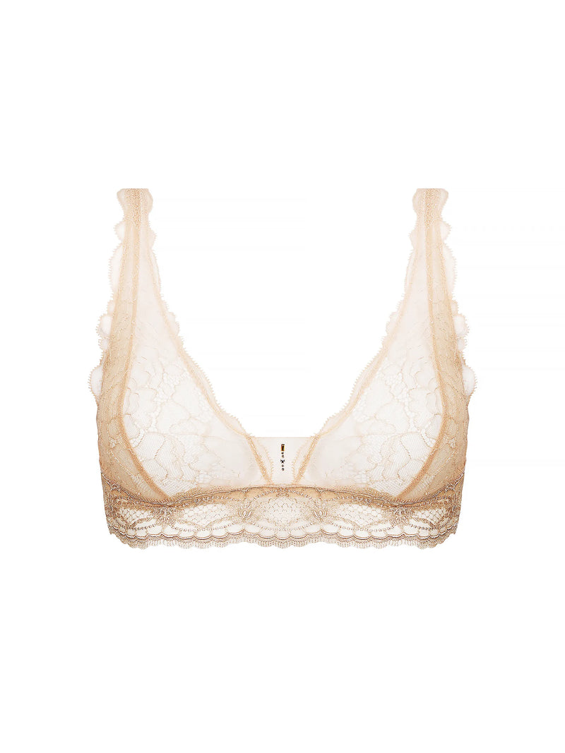 Lise Charmel - Sublime En Dentelle Non-Wired Triangle Bra Nude