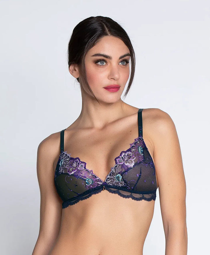 Lise Charmel - Deesse Desirs Non-Wired Triangle Mauve Desir