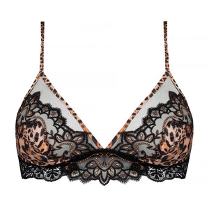 Lise Charmel - Fauve Amour Non-Wired Triangle Bra Ambre Panthere