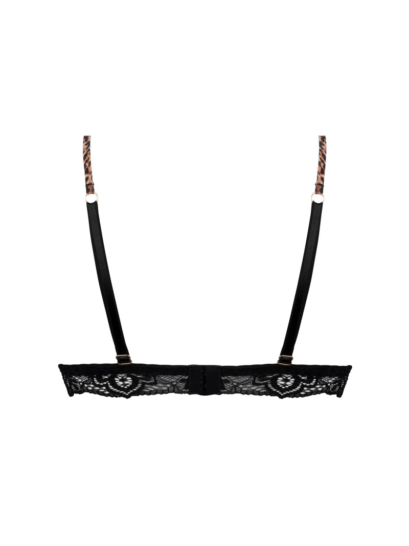 Lise Charmel - Fauve Amour Non-Wired Triangle Bra Ambre Panthere