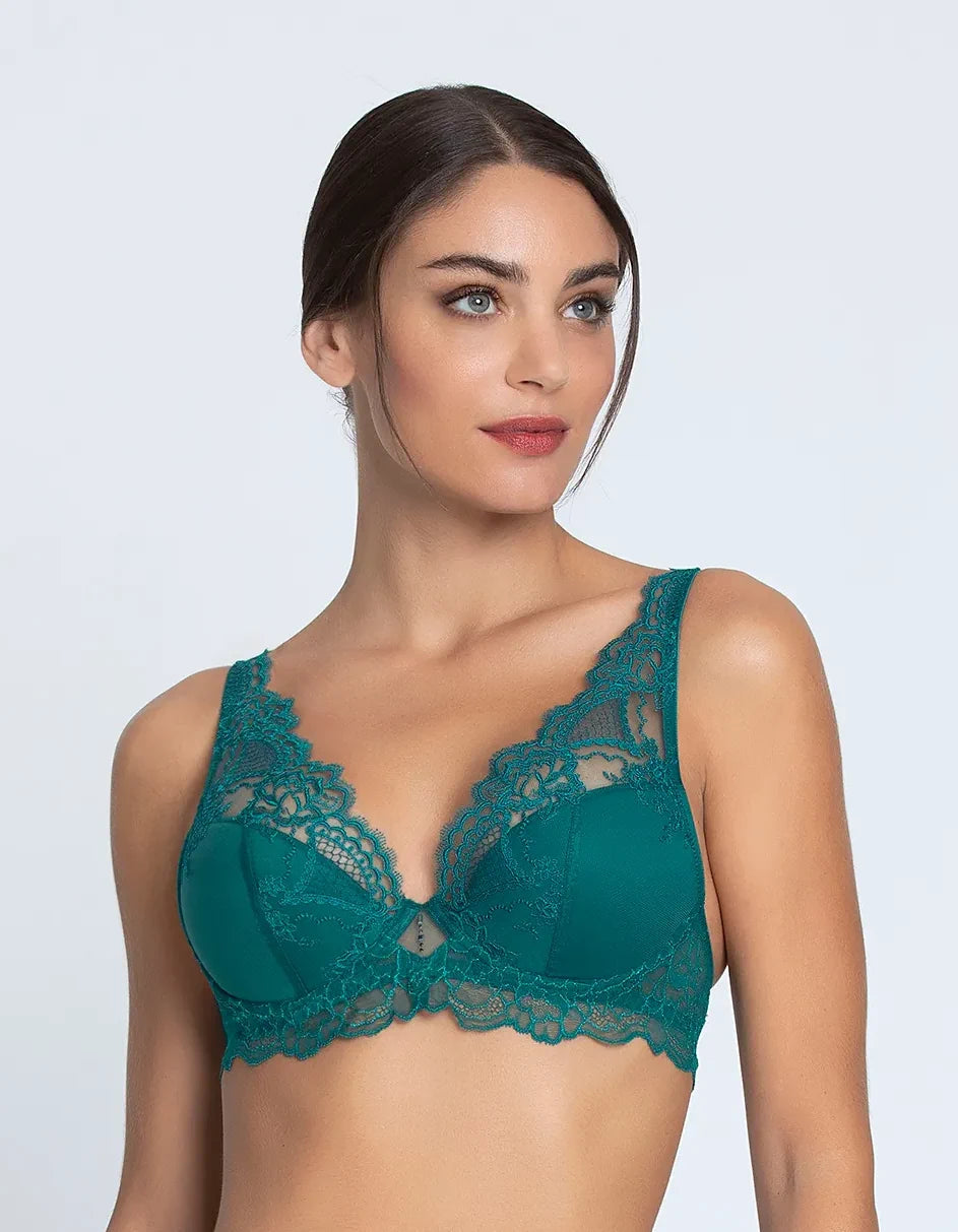 Lise Charmel - Sublime En Dentelle Light Padded Bra Vert Princesse