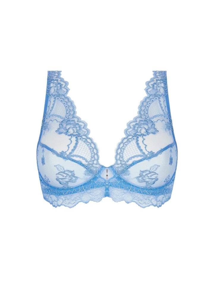 Lise Charmel - Sublime En Dentelle Glam Push-up Bra Azur Sublime