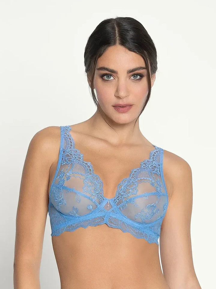 Lise Charmel - Sublime En Dentelle Glam Push-Up Bra Azur Sublime