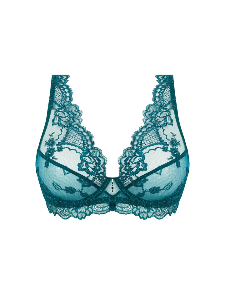 Lise Charmel - Sublime En Dentelle Glam Push-up Bra Vert Princesse