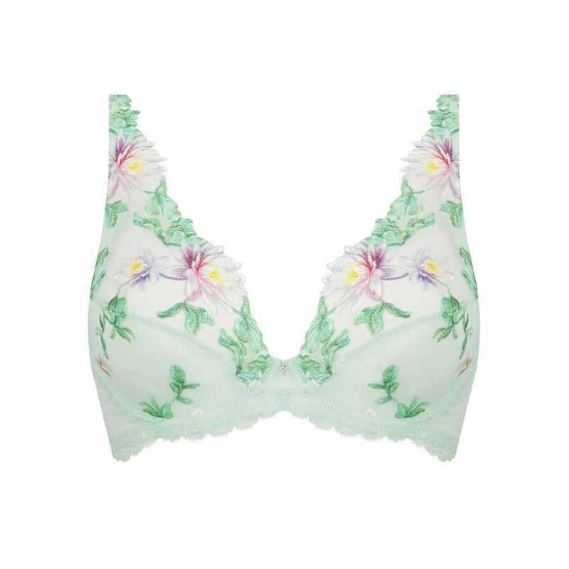 Lise Charmel - Amour Nymphea Glam Push-up Bra Jade Aqua
