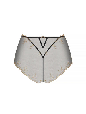 Lise Charmel - Eblouissante Icone High Waist Shorty Or Nuit