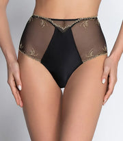 Lise Charmel - Eblouissante Icone High Waist Shorty Or Nuit