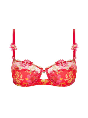 Lise Charmel - Foret Rubis Half Cup Bra Santal Rouge