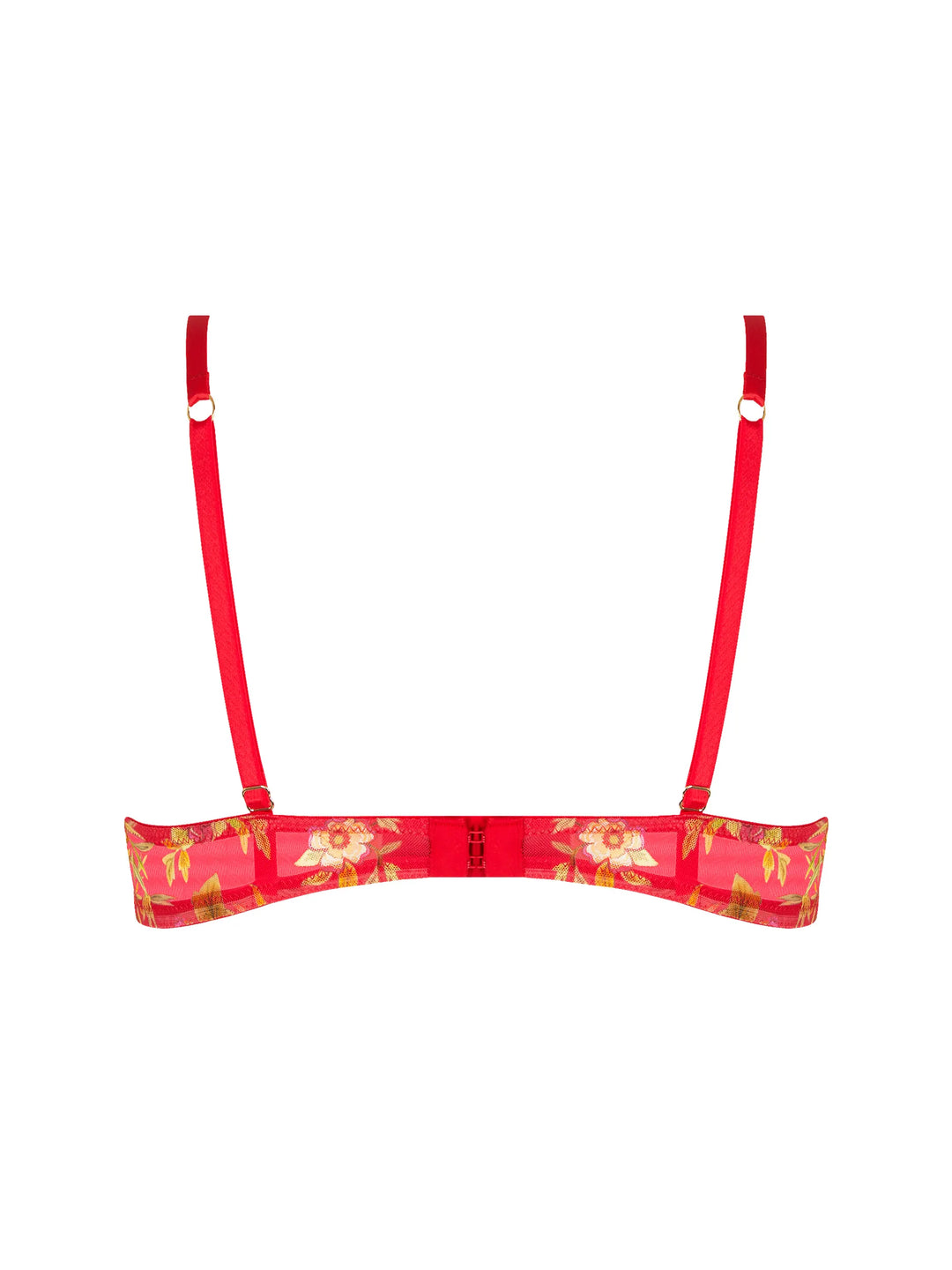 Lise Charmel - Foret Rubis Half Cup Bra Santal Rouge