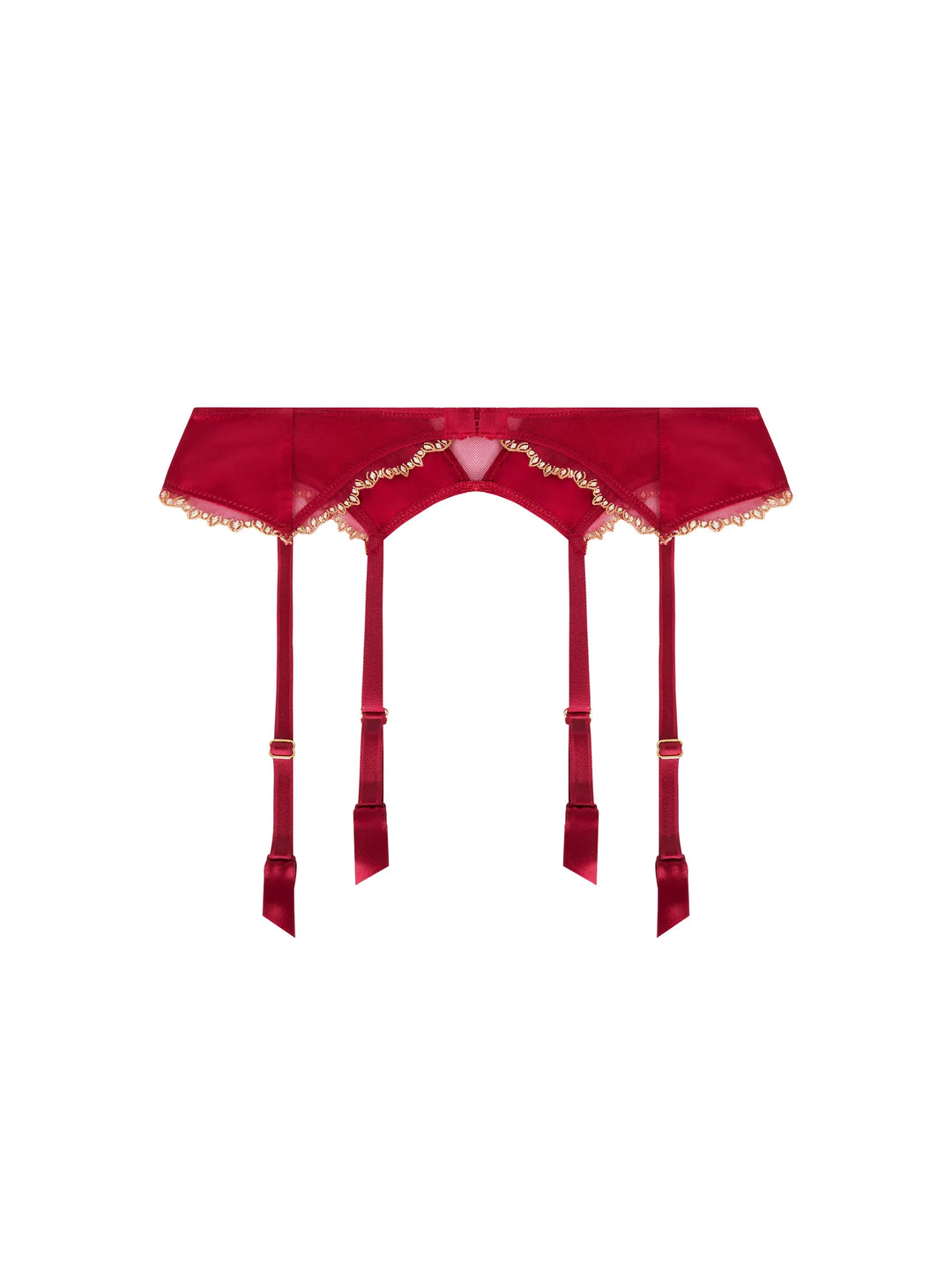 Lise Charmel - Eblouissante Icone Suspender Belt Or Rubis