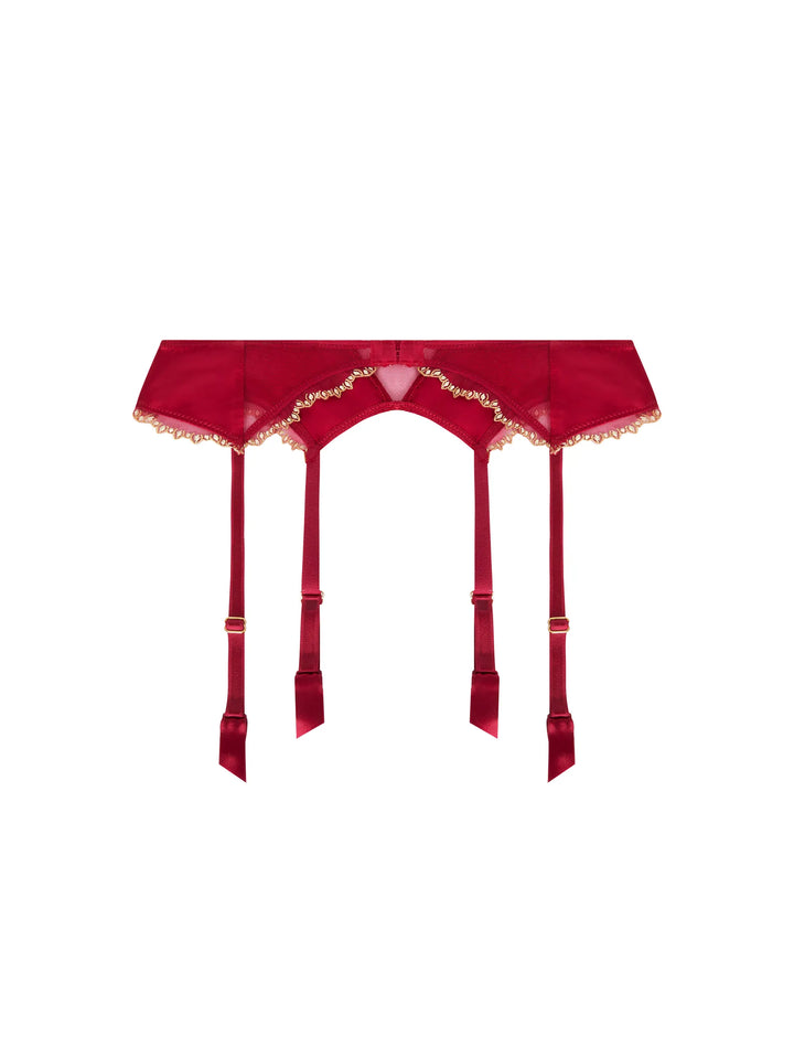 Lise Charmel - Eblouissante Icone Suspender Belt Or Rubis