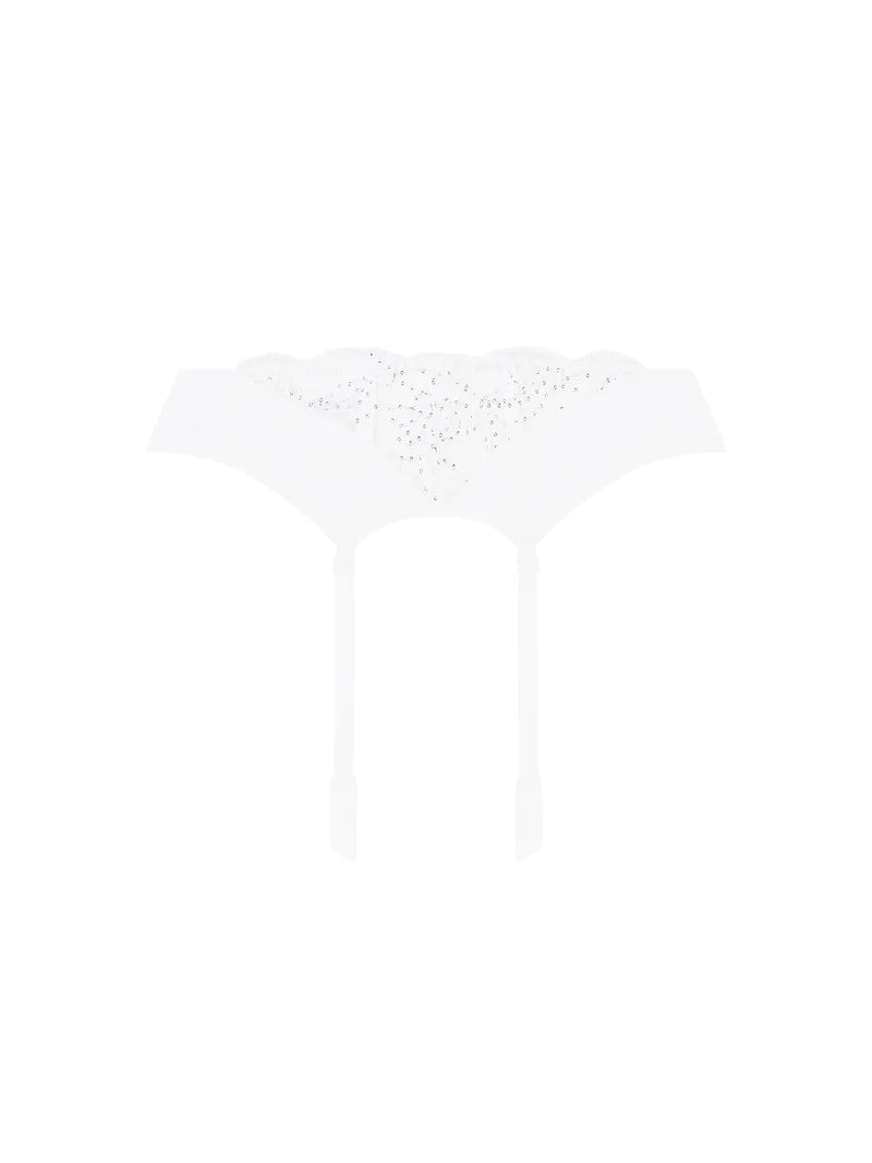 Lise Charmel - Eclat Couture Suspender Belt Blanc