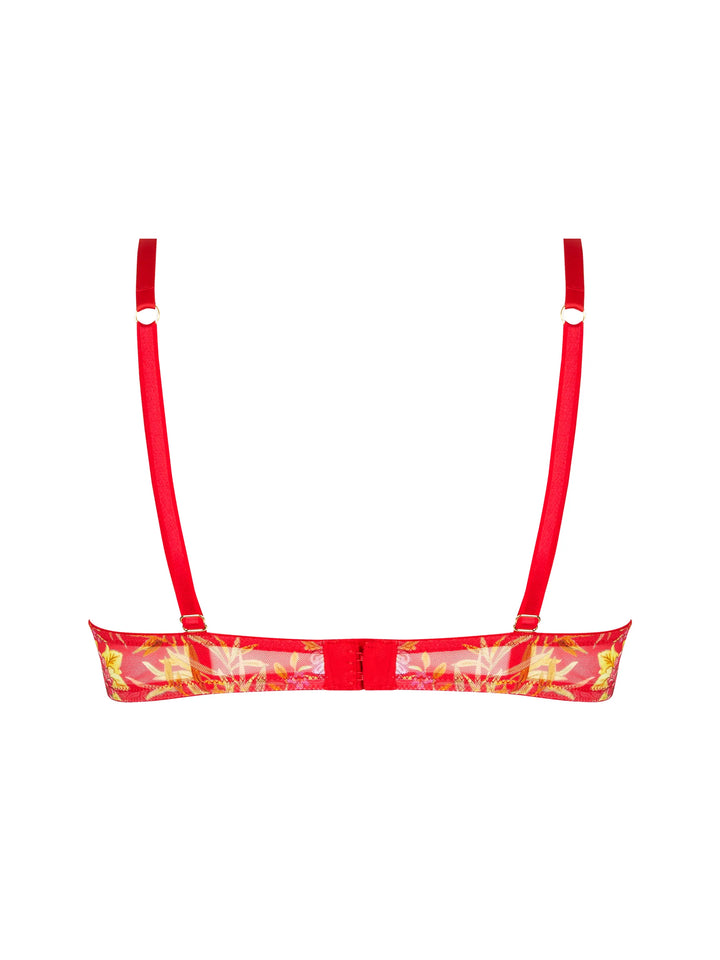 Lise Charmel - Foret Rubis Wireless Triangle Bra Santal Rouge