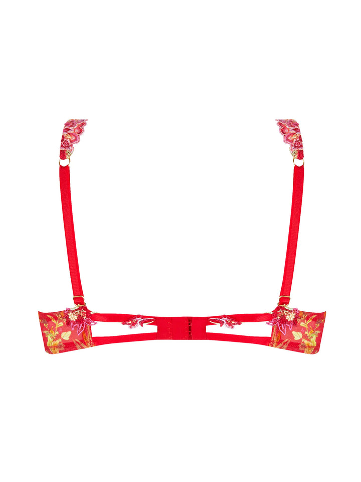 Lise Charmel - Foret Rubis Glam Push Up Bra Santal Rouge