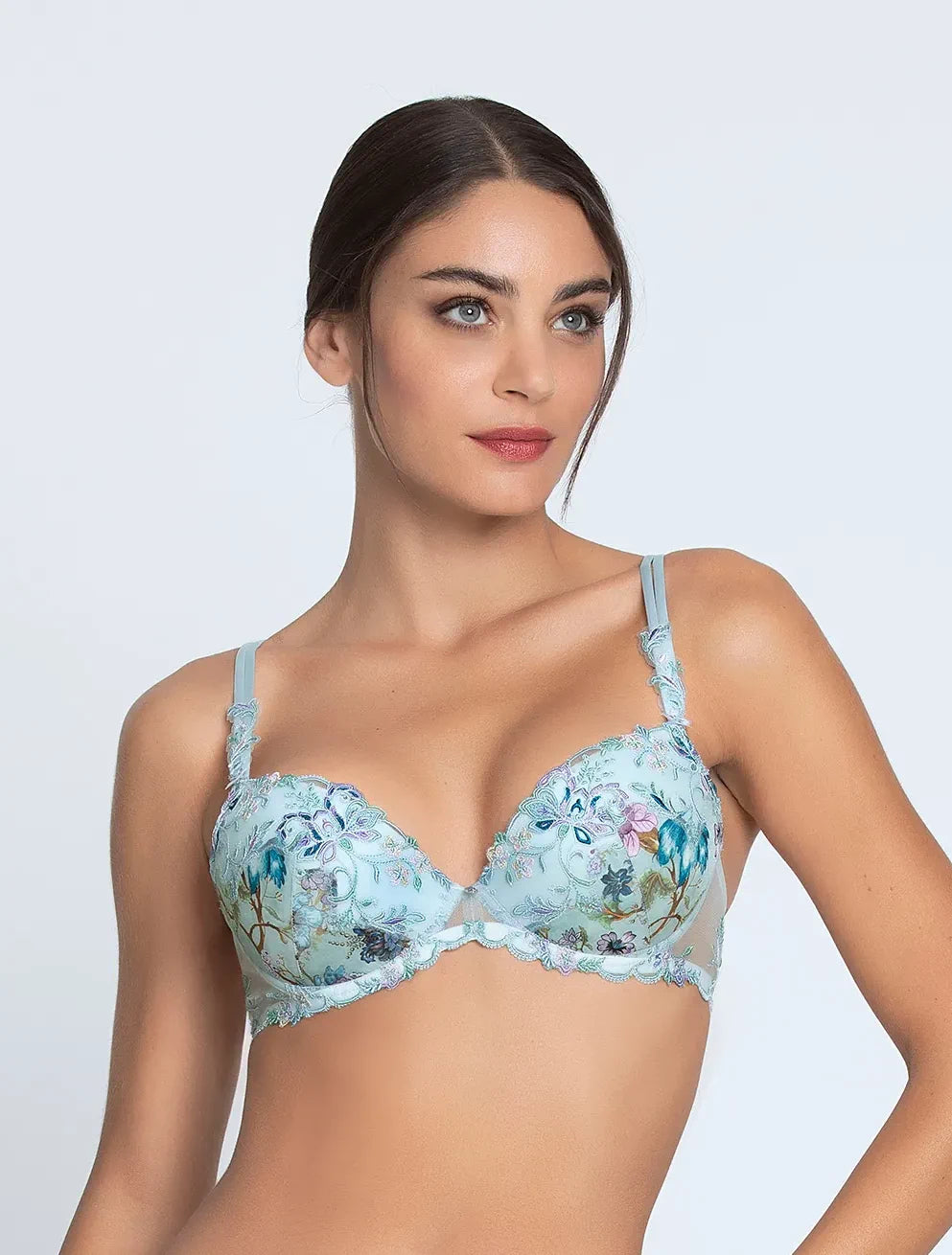 【LISE CHARMEL】新作★REVE EN FLEURSコンフォートハーフカップ Lise Charmel Women's Envolee de Fleurs Demi Cup Bra, ACH3083