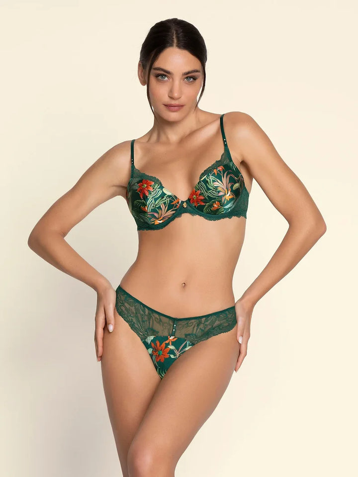 Lise Charmel - Tropique En Fleurs Contour Bra Nature Tropic