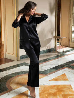 Lise Charmel - Splendeur Soie Pyjama Trousers Noir