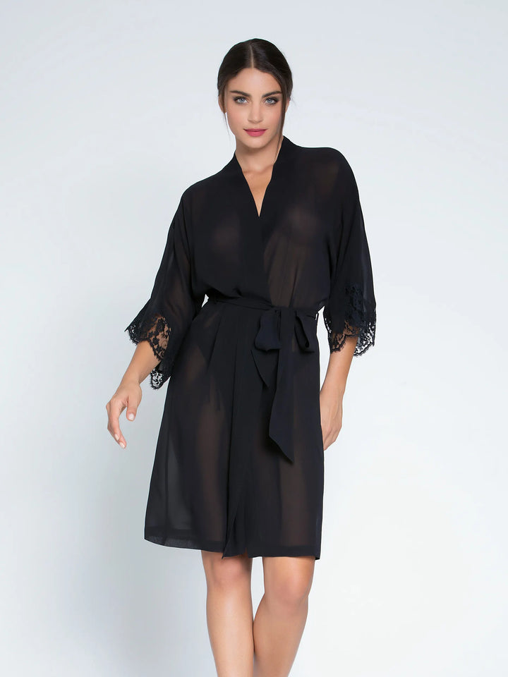Lise Charmel - Splendeur Soie Short Negligee Noir