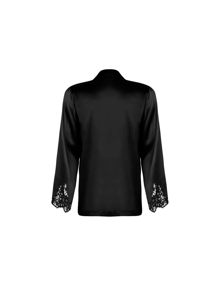 Lise Charmel - Splendeur Soie Pyjama Jacket Noir