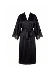Lise Charmel - Splendeur Soie Long Robe Noir