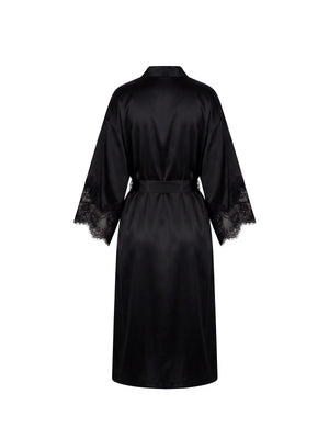 Lise Charmel - Splendeur Soie Long Robe Noir