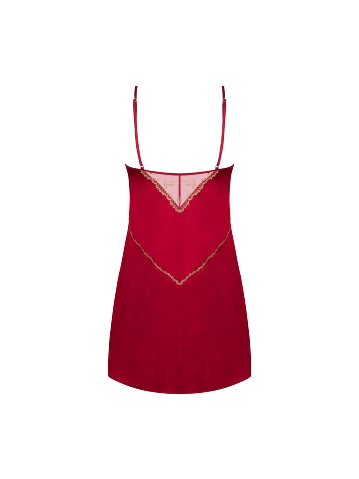 Lise Charmel - Eblouissante Icone Night Dress Or Rubis
