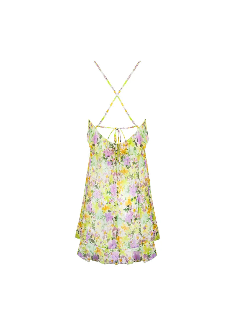 【LISE CHARMEL】新作Babydoll★L'AMOUR AU SOLEIL Lise Charmel - L'Amour Au Soleil Babydoll Soleil En Fleurs
