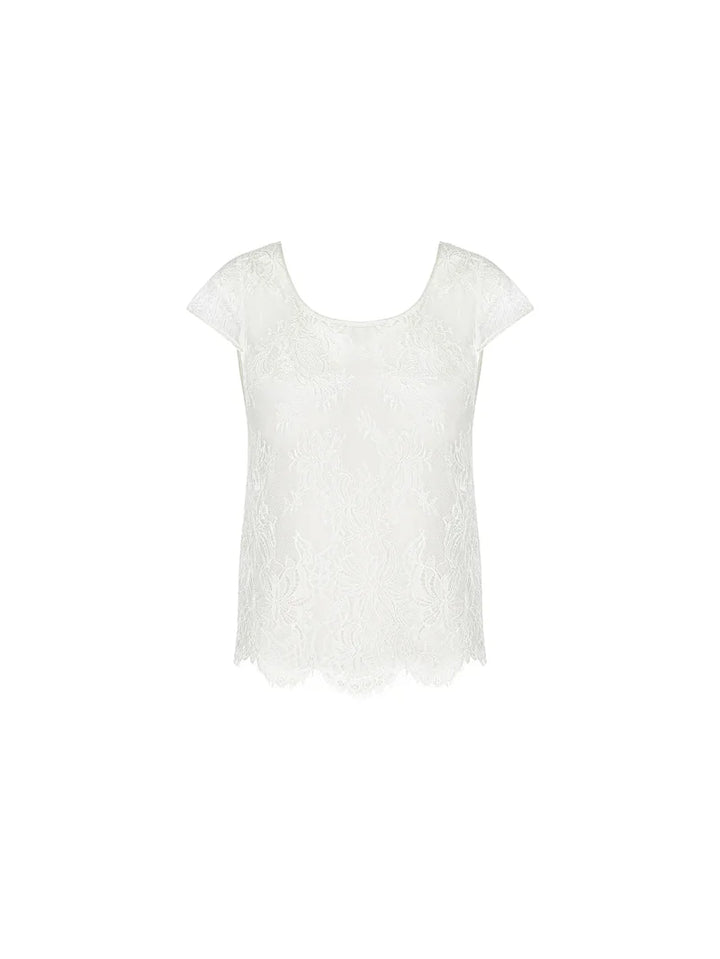 Lise Charmel - Bellissime Amour Blouse Ecru Nacre