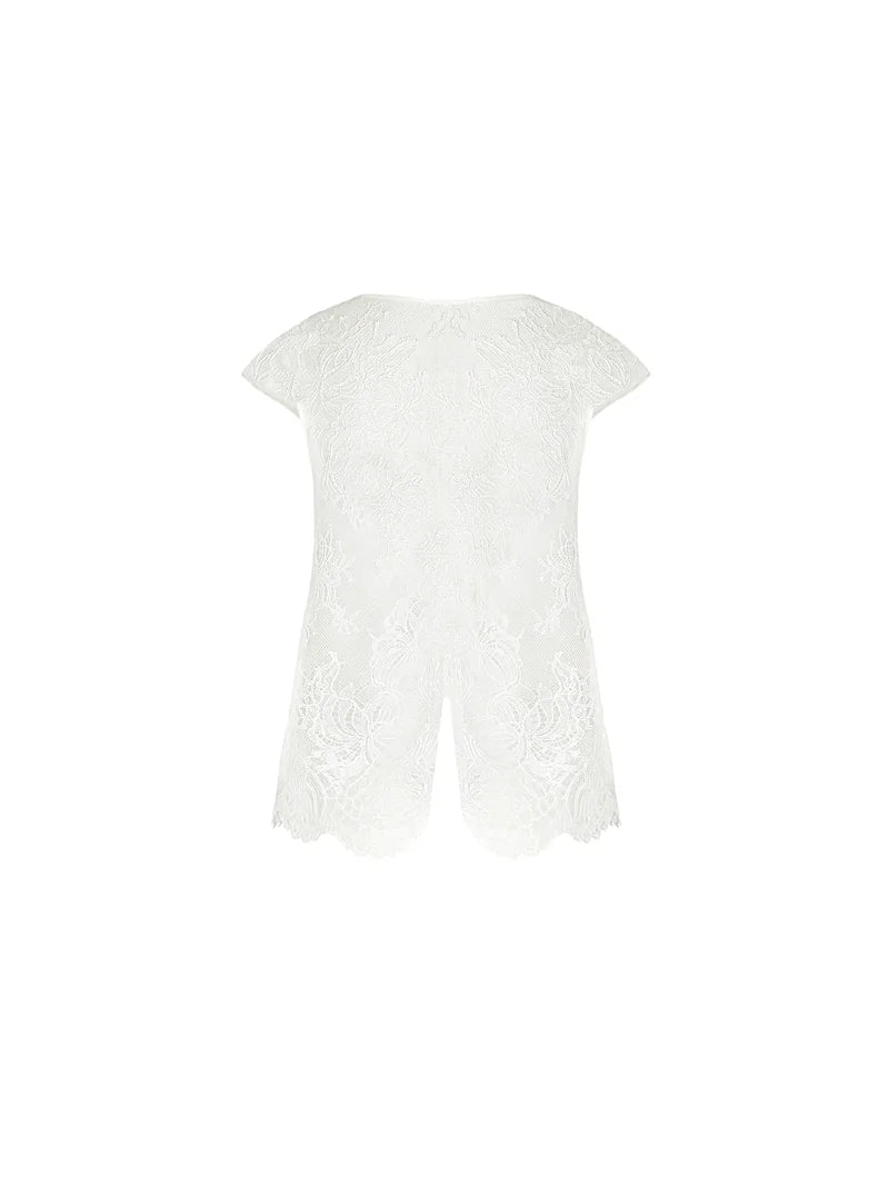 Lise Charmel - Bellissime Amour Blouse Ecru Nacre