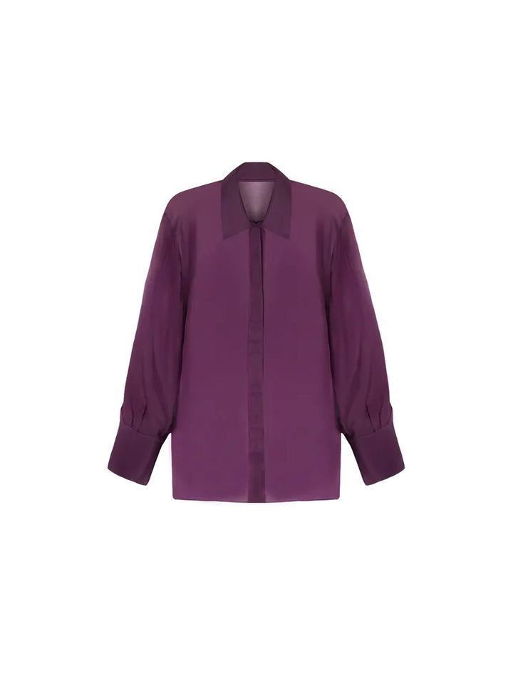 Lise Charmel - Variations Desir Blouse Purple Desir