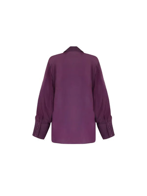 Lise Charmel - Variations Desir Blouse Purple Desir