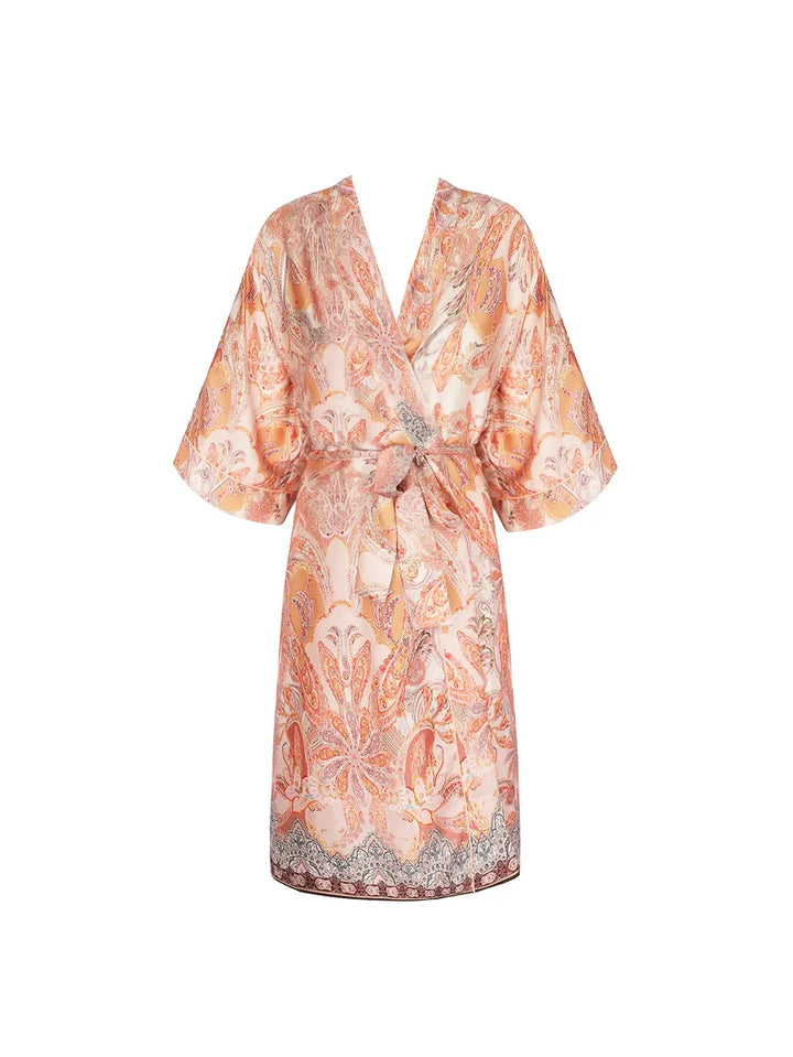 Lise Charmel - Voyage Splendeur Mid-Length Negligee Gown Charme Peche
