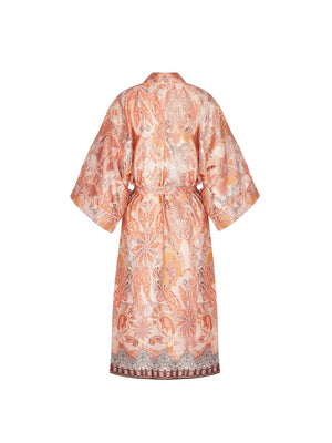 Lise Charmel - Voyage Splendeur Mid-Length Negligee Gown Charme Peche