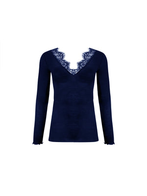 Lise Charmel - Plaisir Caresse Long Sleeve Top Pierre Bleue