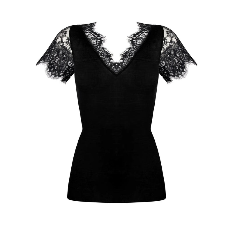 Lise Charmel - Plaisir Caresse Short Sleeved Top Noir