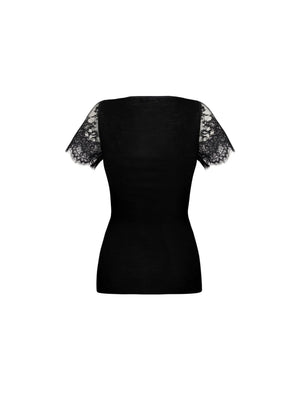 Lise Charmel - Plaisir Caresse Short Sleeved Top Noir
