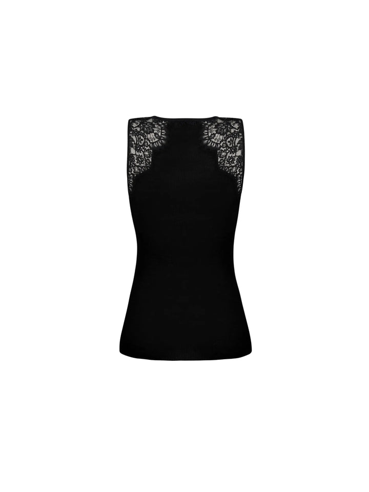 Lise Charmel - Plaisir Caresse Sleeveless Top Noir Top Lise Charmel 