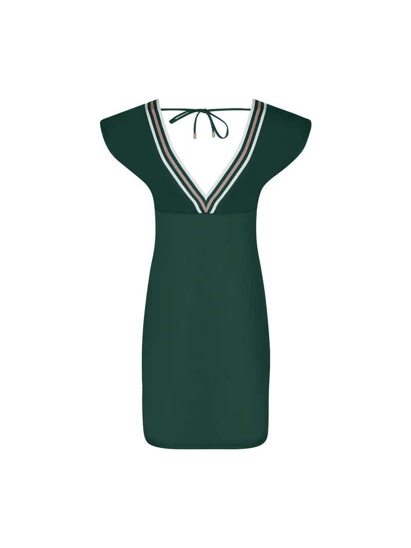 Lise Charmel Swimwear - Energie Nautique Short Sleeved Dress Cypres Nautique