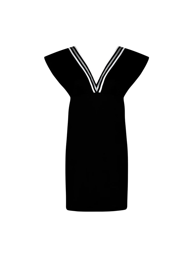 Lise Charmel Swimwear - Energie Nautique Short Sleeved Dress Noir Silver