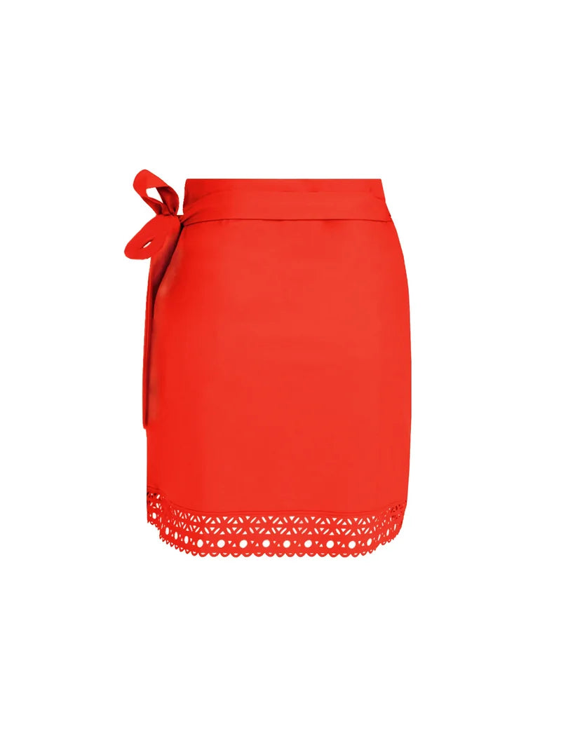 Lise Charmel Swimwear - Ajourage Couture Sarong Orange Couture