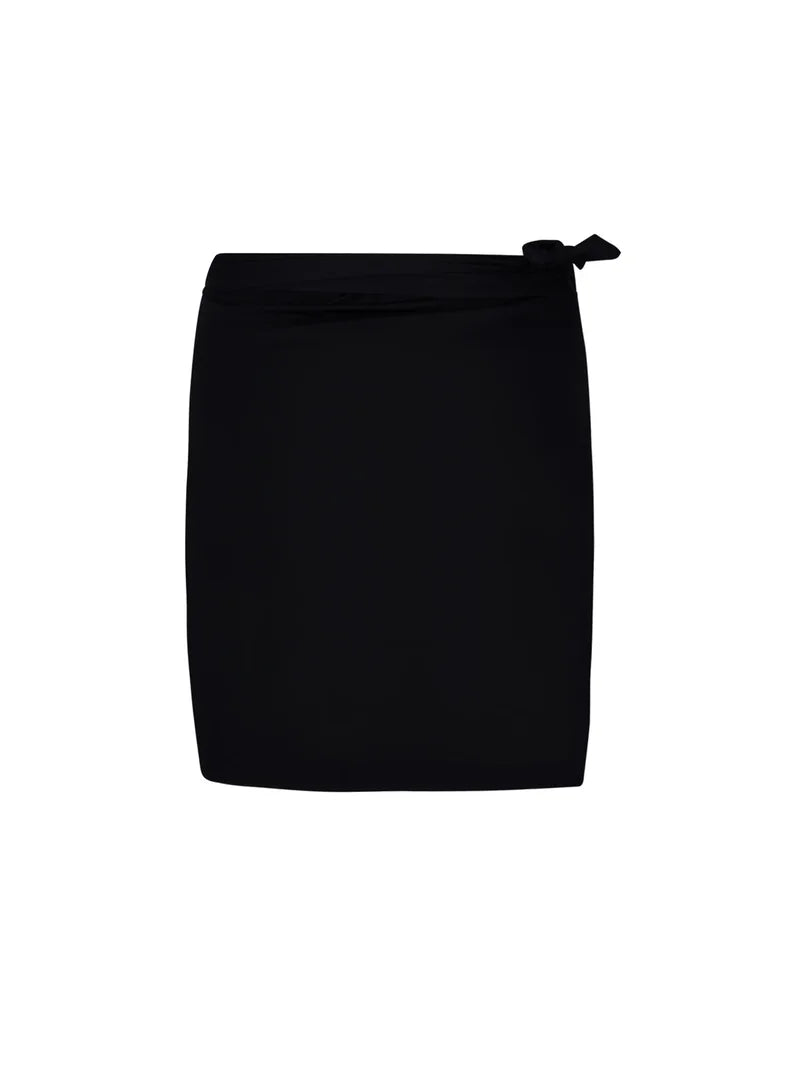 Lise Charmel Swimwear - Energie Nautique Sarong Noir Silver