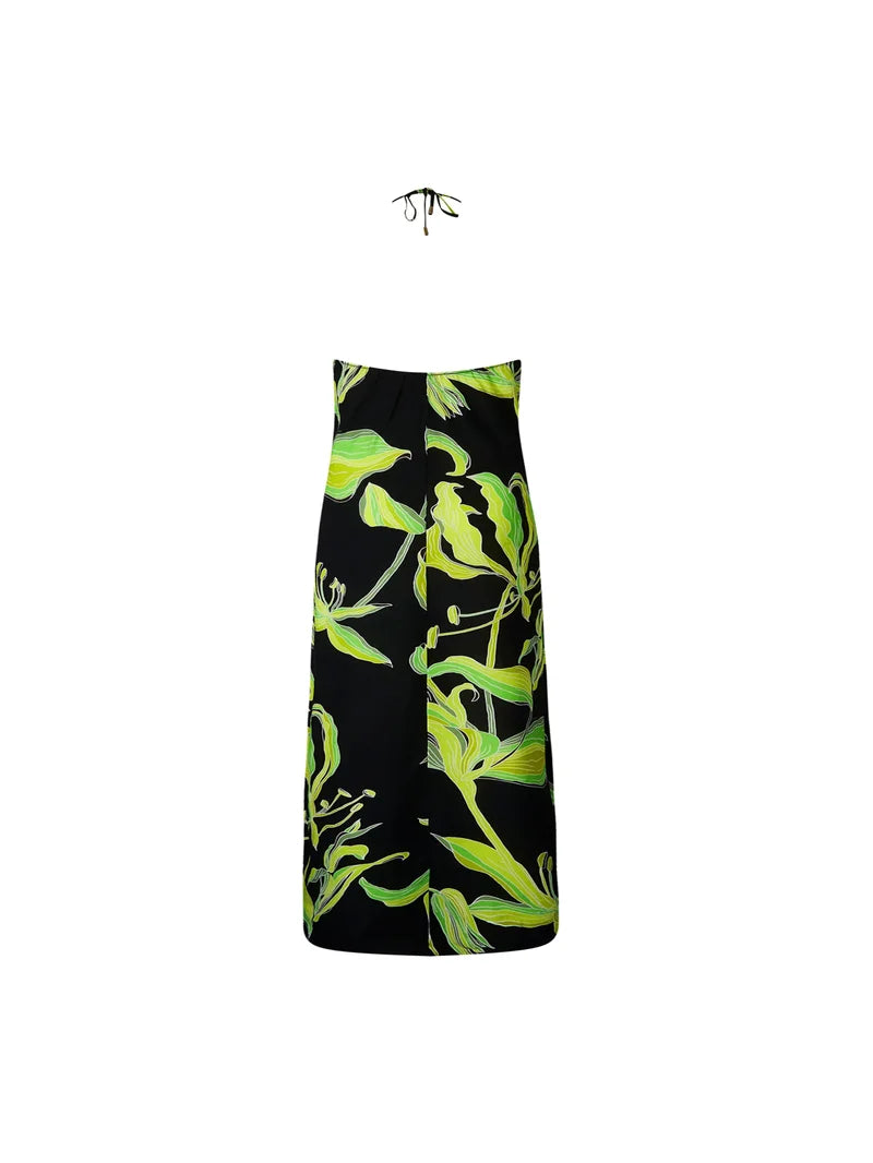Lise Charmel Swimwear - Fleurs De Nuit Maxi Dress Nuit Luciole